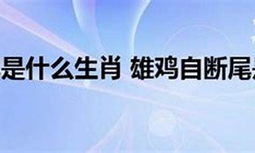 雄鸡断尾什么意思-雄鸡自断尾是什么意思