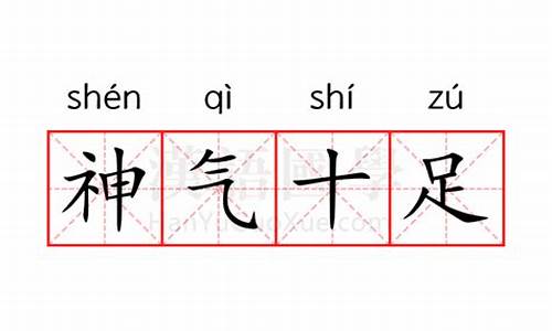 神气十足的意思解释是什么-神气十足的意思解释是什么呢