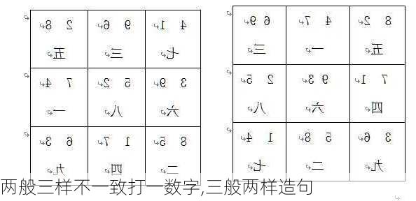 两般三样不一致打一数字,三般两样造句