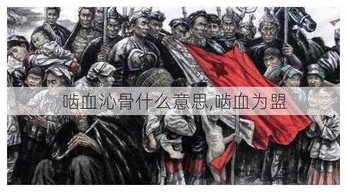 啮血沁骨什么意思,啮血为盟