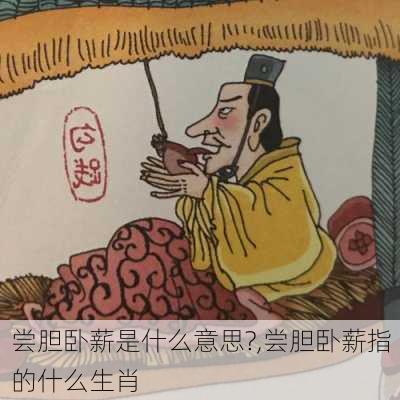 尝胆卧薪是什么意思?,尝胆卧薪指的什么生肖