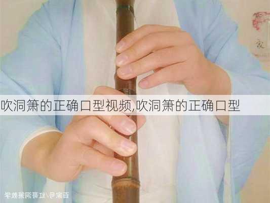 吹洞箫的正确口型视频,吹洞箫的正确口型