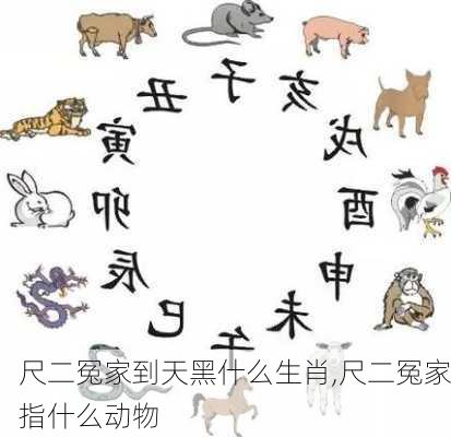 尺二冤家到天黑什么生肖,尺二冤家指什么动物