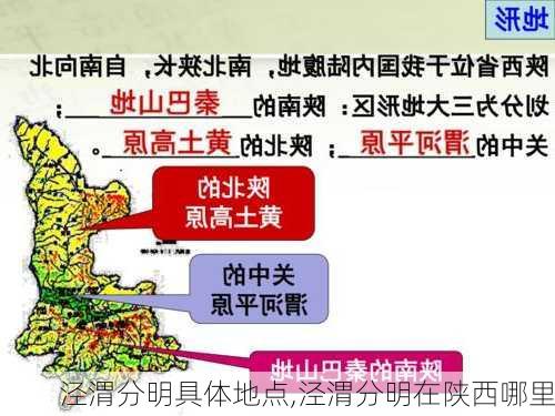 泾渭分明具体地点,泾渭分明在陕西哪里