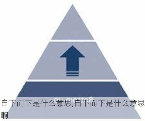 自下而下是什么意思,自下而下是什么意思啊