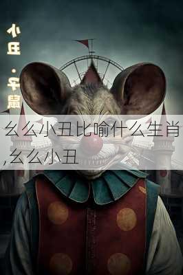 幺么小丑比喻什么生肖,幺么小丑