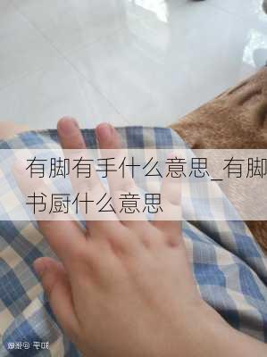 有脚有手什么意思_有脚书厨什么意思