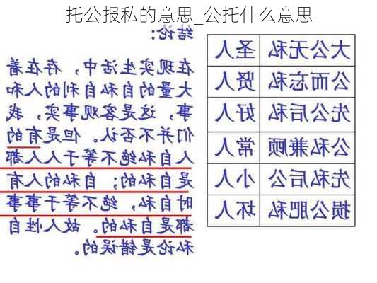 托公报私的意思_公托什么意思