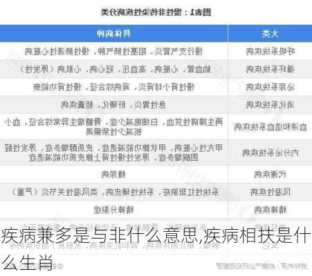 疾病兼多是与非什么意思,疾病相扶是什么生肖